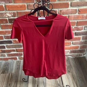 XS  short sleeve women’s blouse.